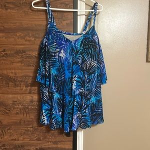 Plus size swim top